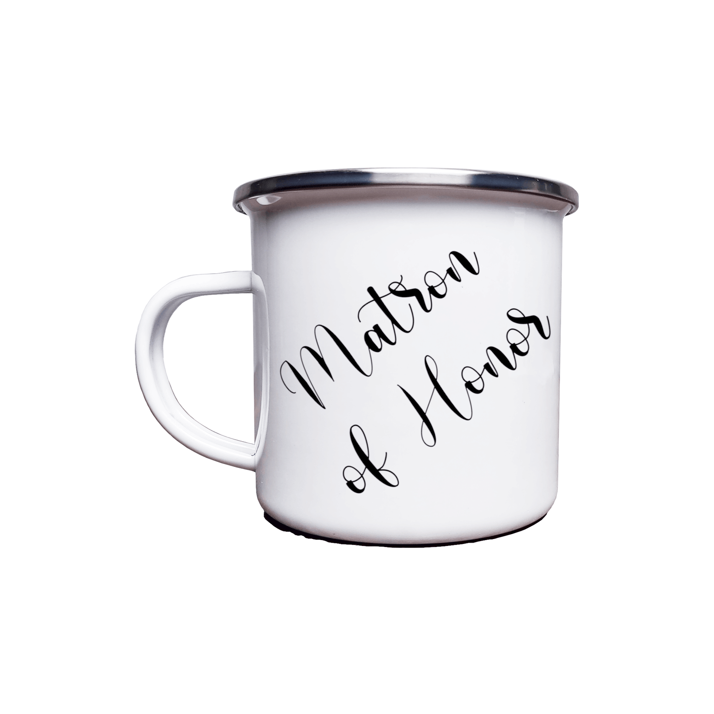 Bride, Bridesmaid 12 oz. Camping Mug Matron of Honor