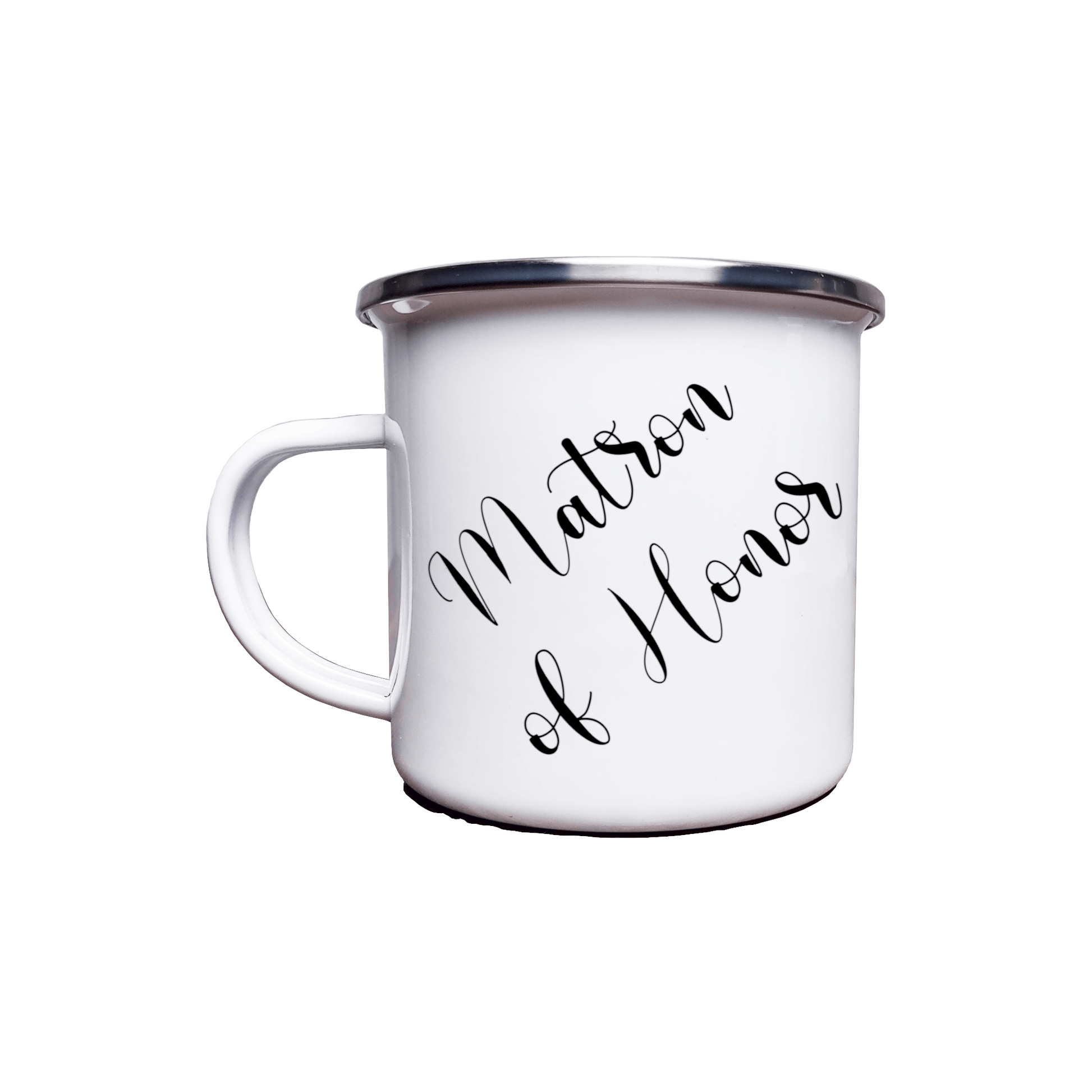 Bride, Bridesmaid 12 oz. Camping Mug Matron of Honor