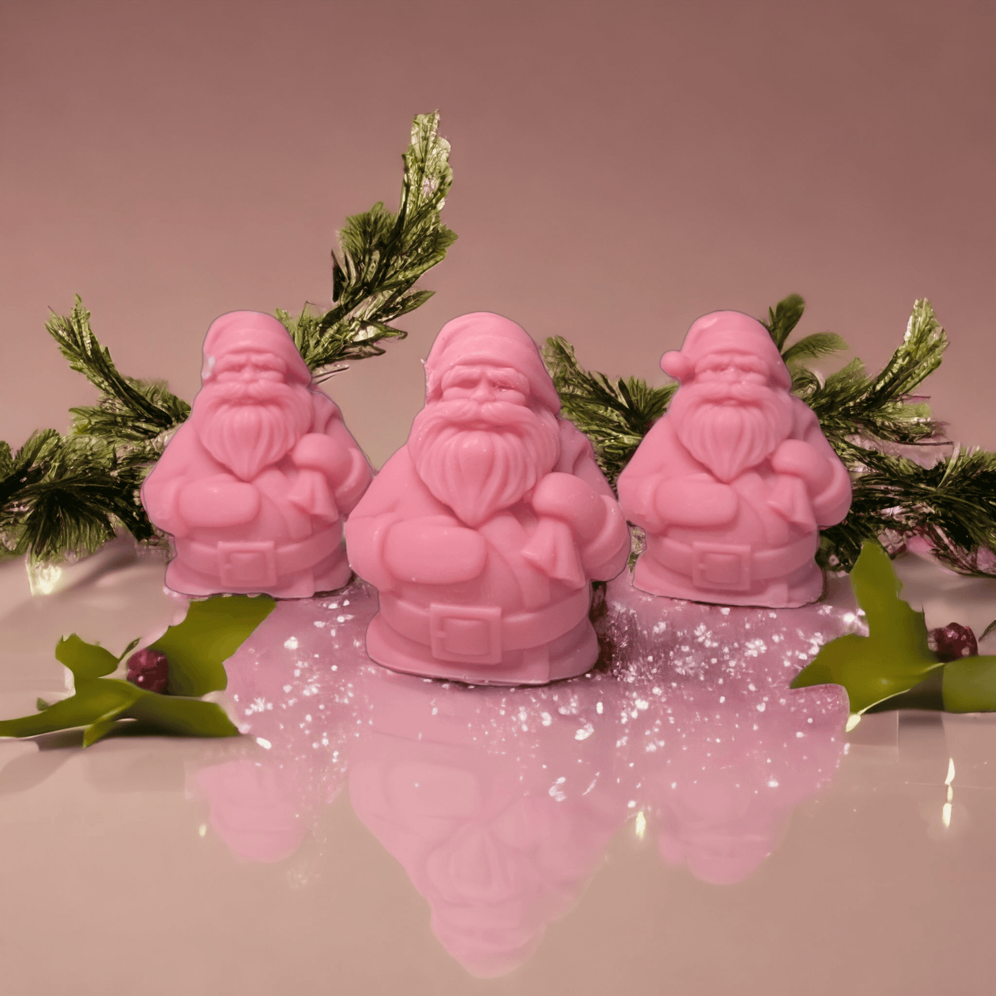 Jolly Santa 3 pack - Cranberry Forest