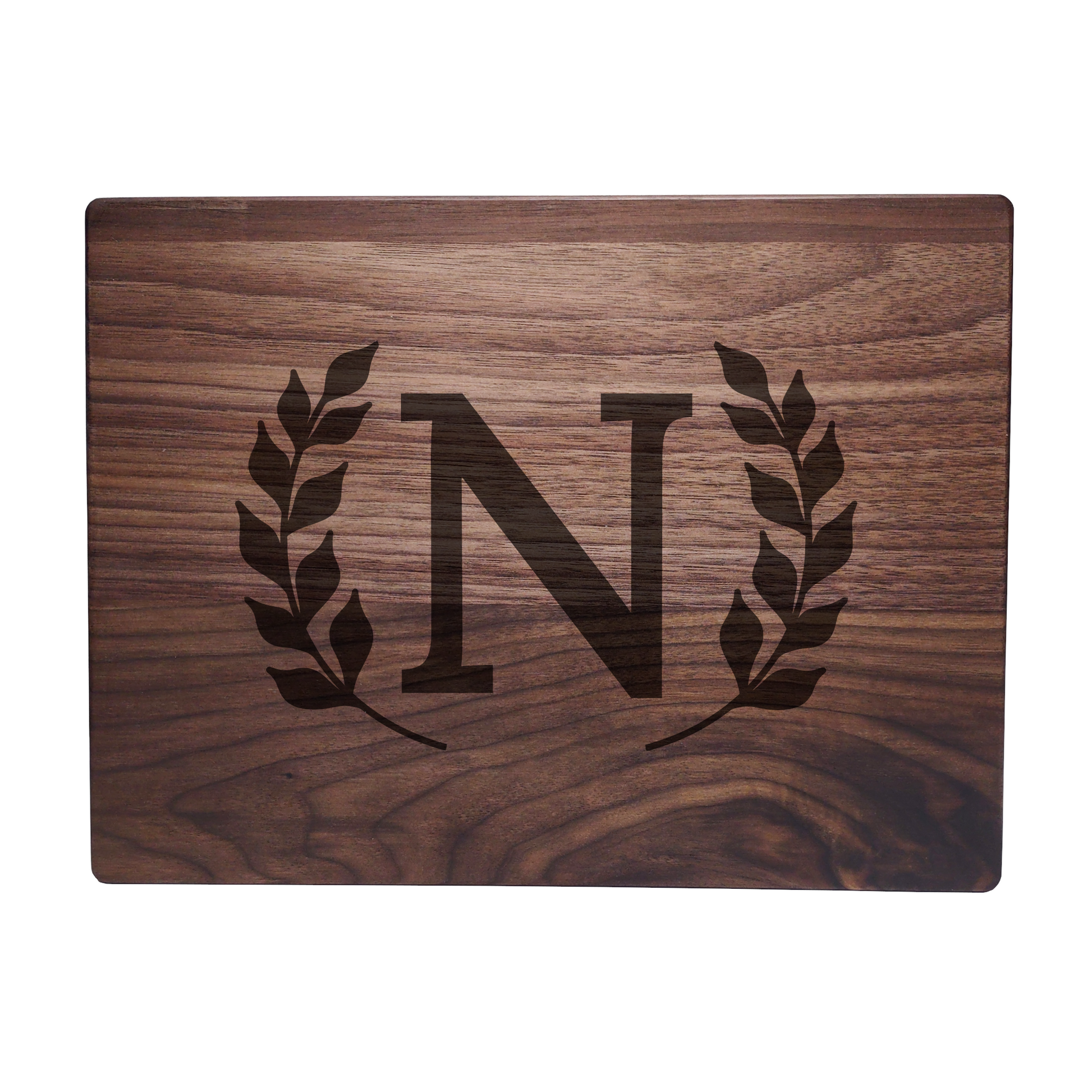 Monogram Walnut Cutting Board N