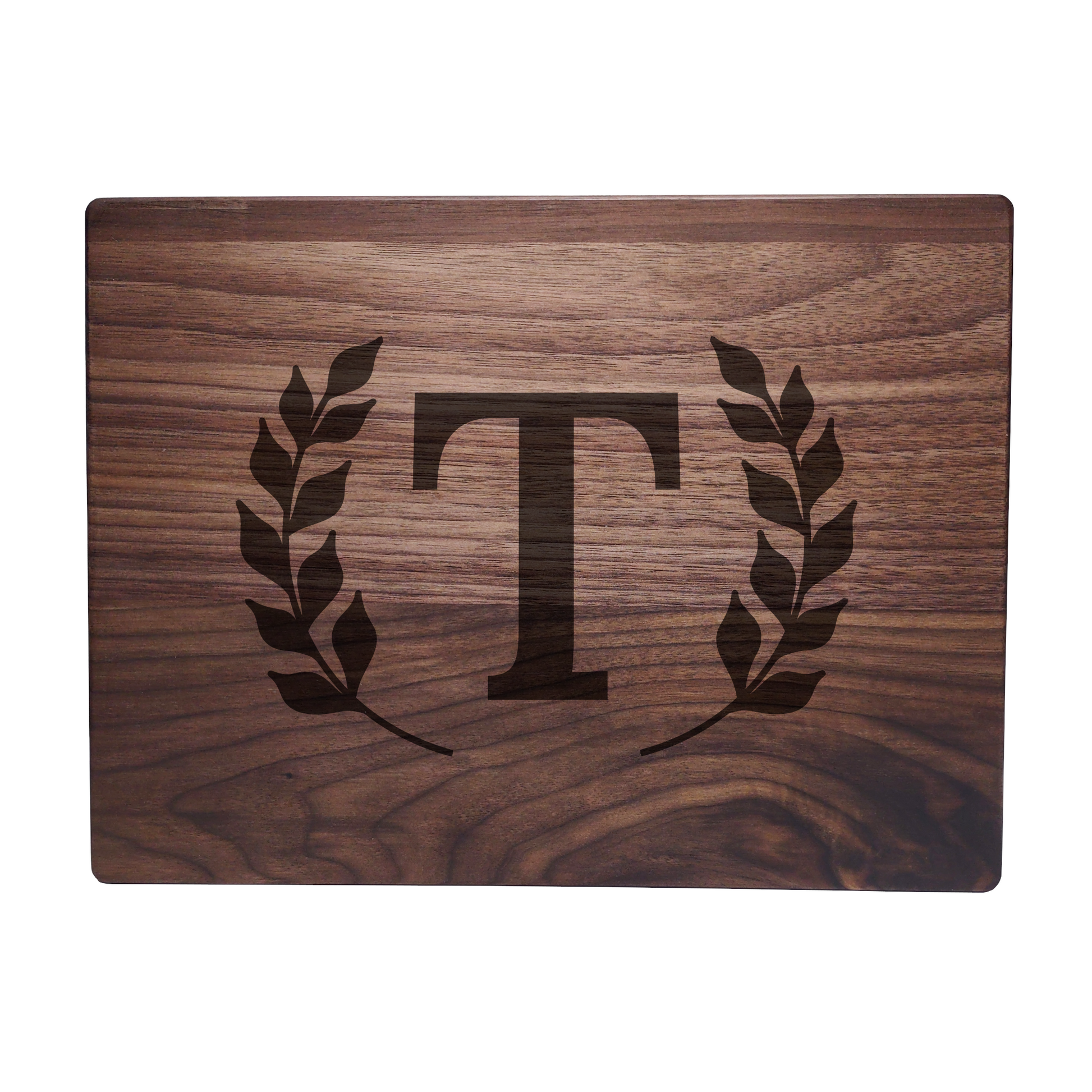 Monogram Walnut Cutting Board T