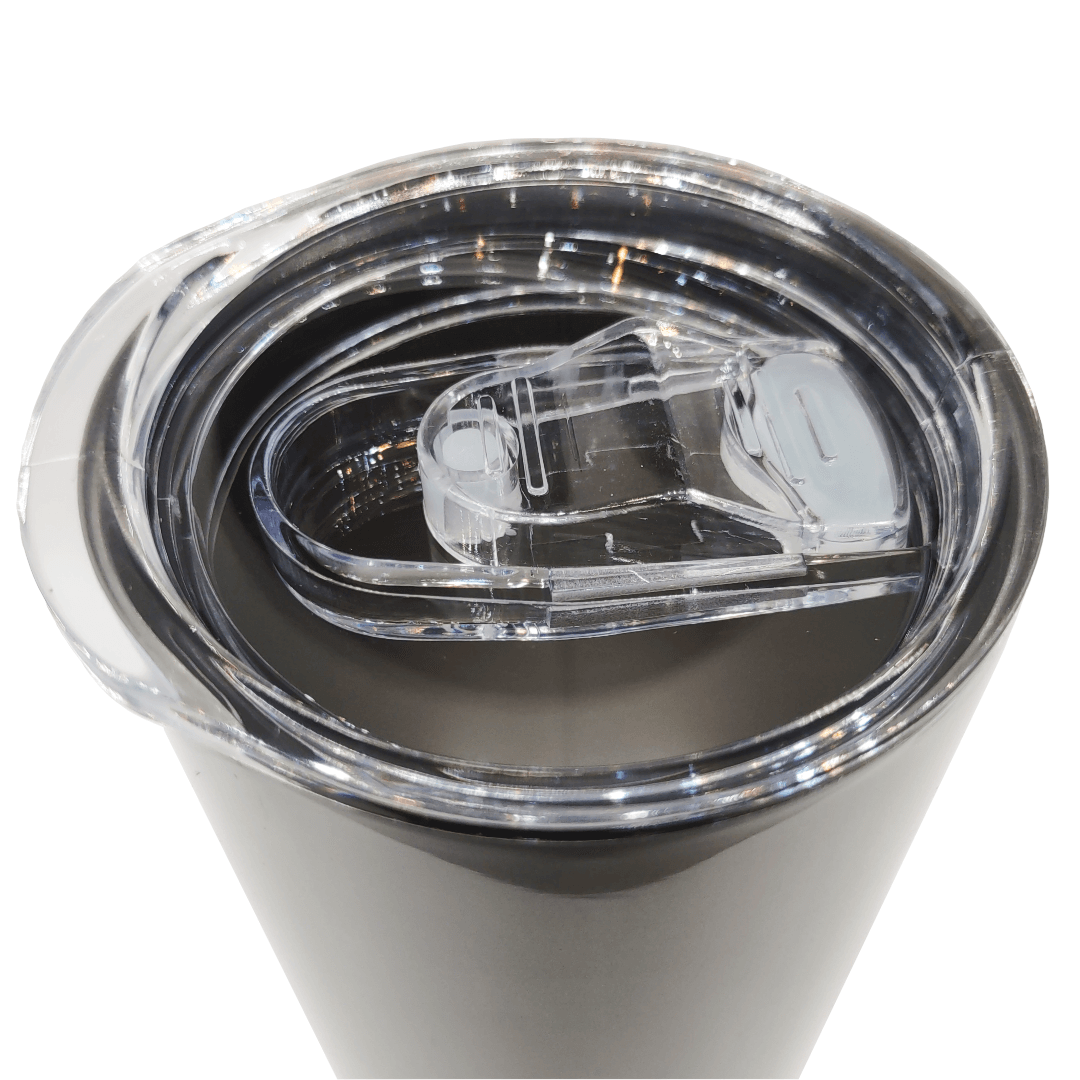 Green Plaid Heart 20 oz. Tumbler