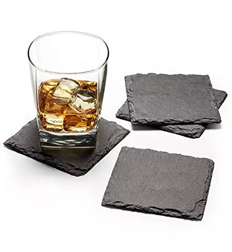Skeleton Hands Slate Coasters (4 pcs.)
