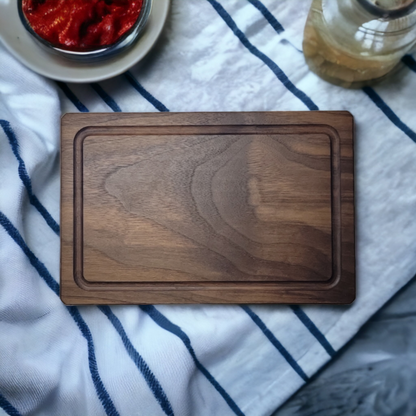 Small Walnut Cutting Board 6.25" x 9.5"