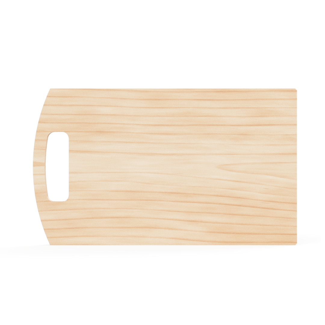 Maple Cutting Board - Arched Design