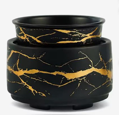 Black and Gold - Wax Melt Warmer
