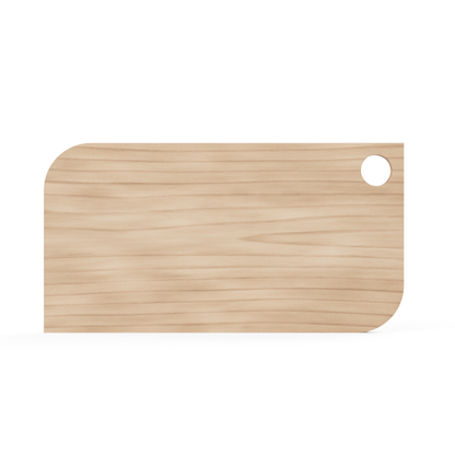 Maple Cutting Board - Twin Corners Design