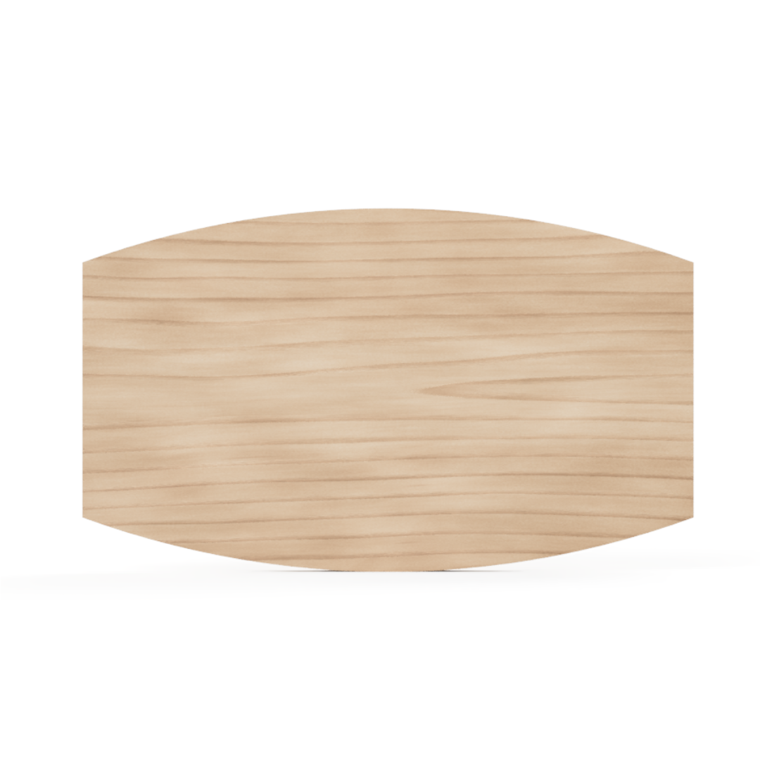 Maple Cutting Board - Double Arched Design