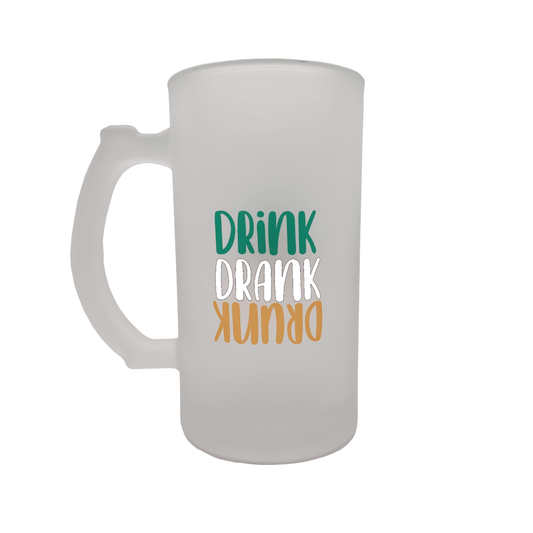Beer Mug - Drink Drank Drunk