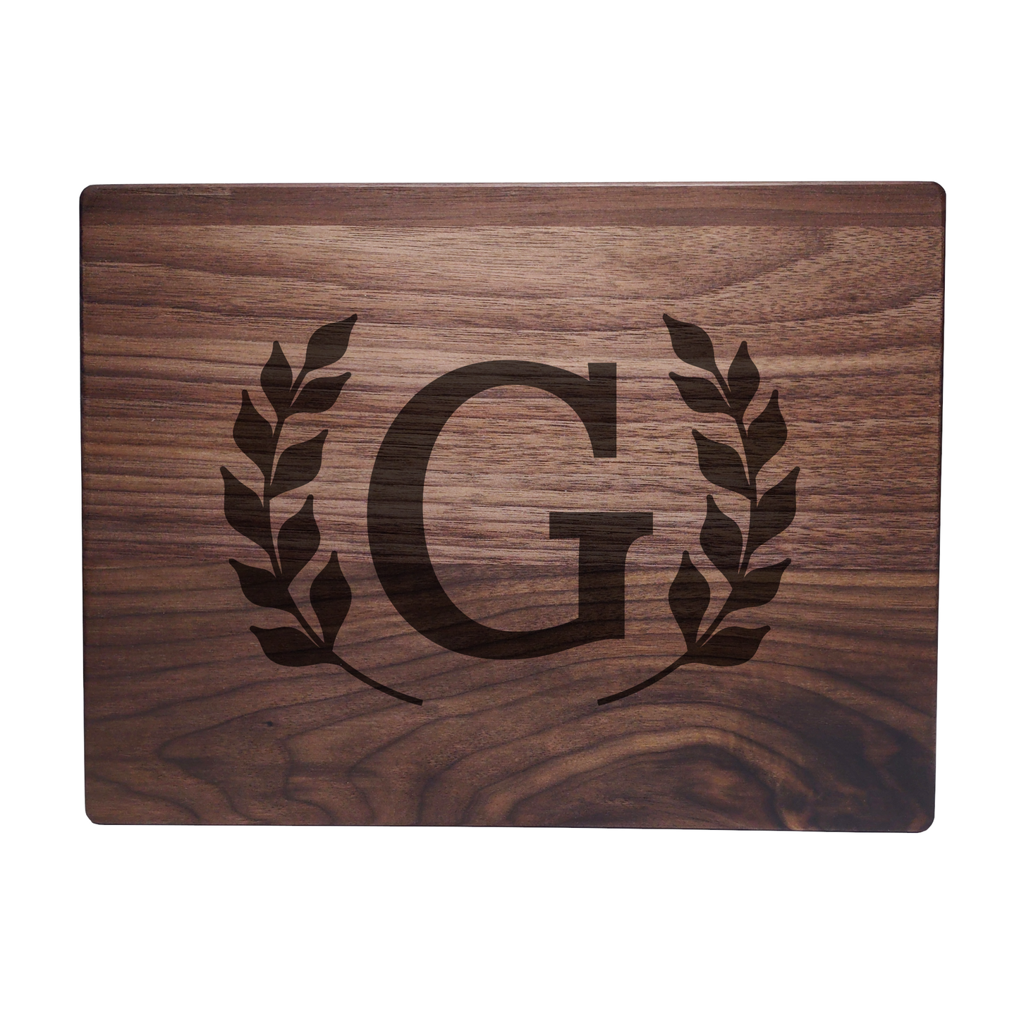 Monogram Walnut Cutting Board G