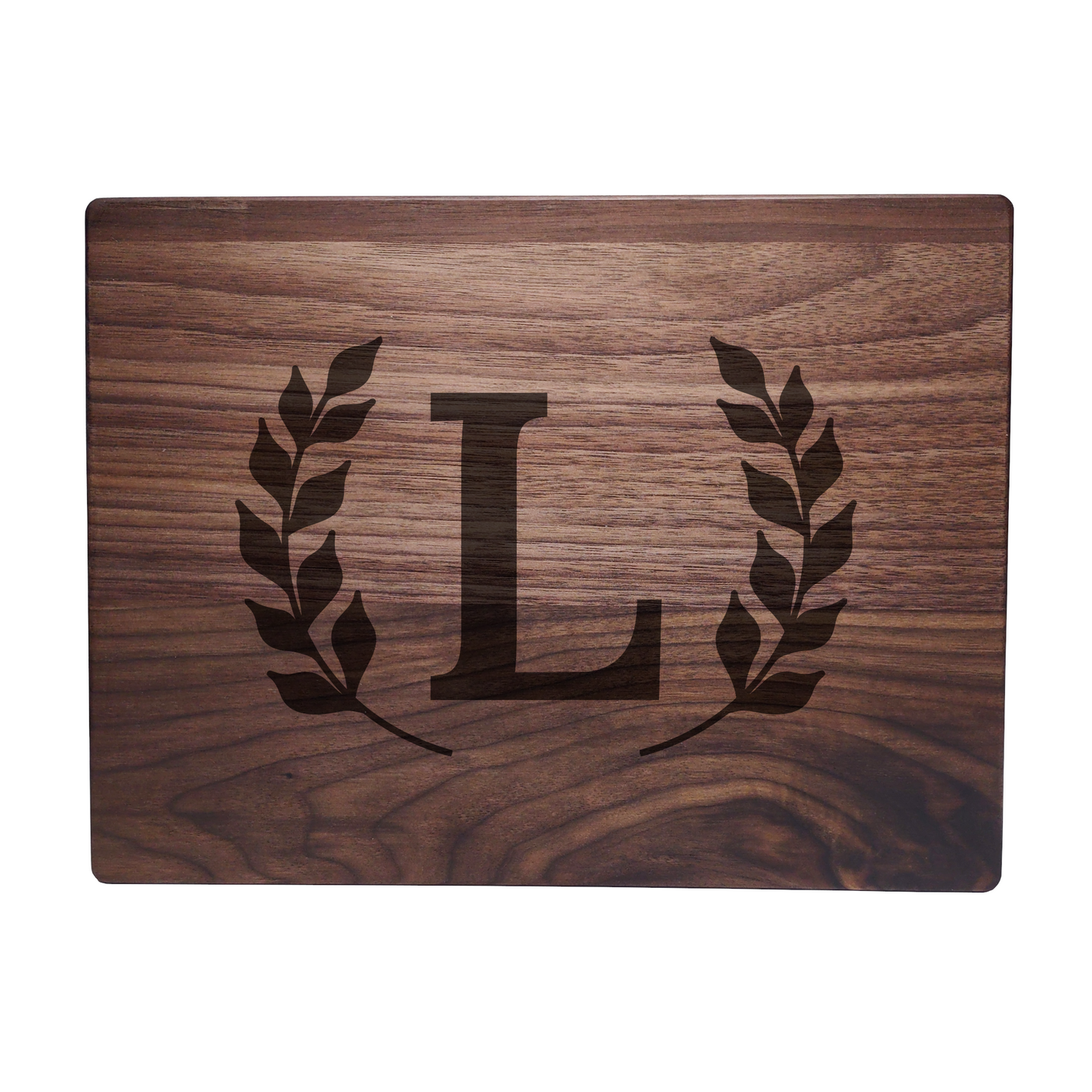 Monogram Walnut Cutting Board L