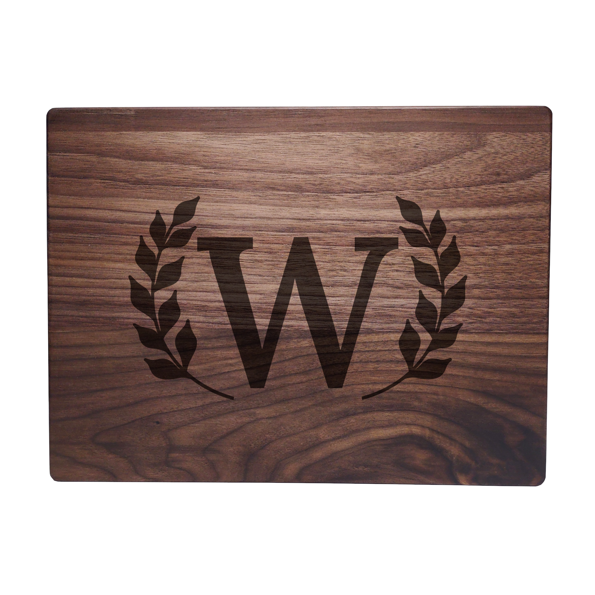Monogram Walnut Cutting Board W