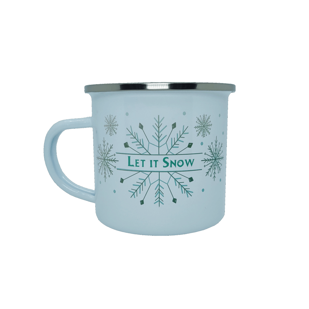 Camping Mug - Let it Snow