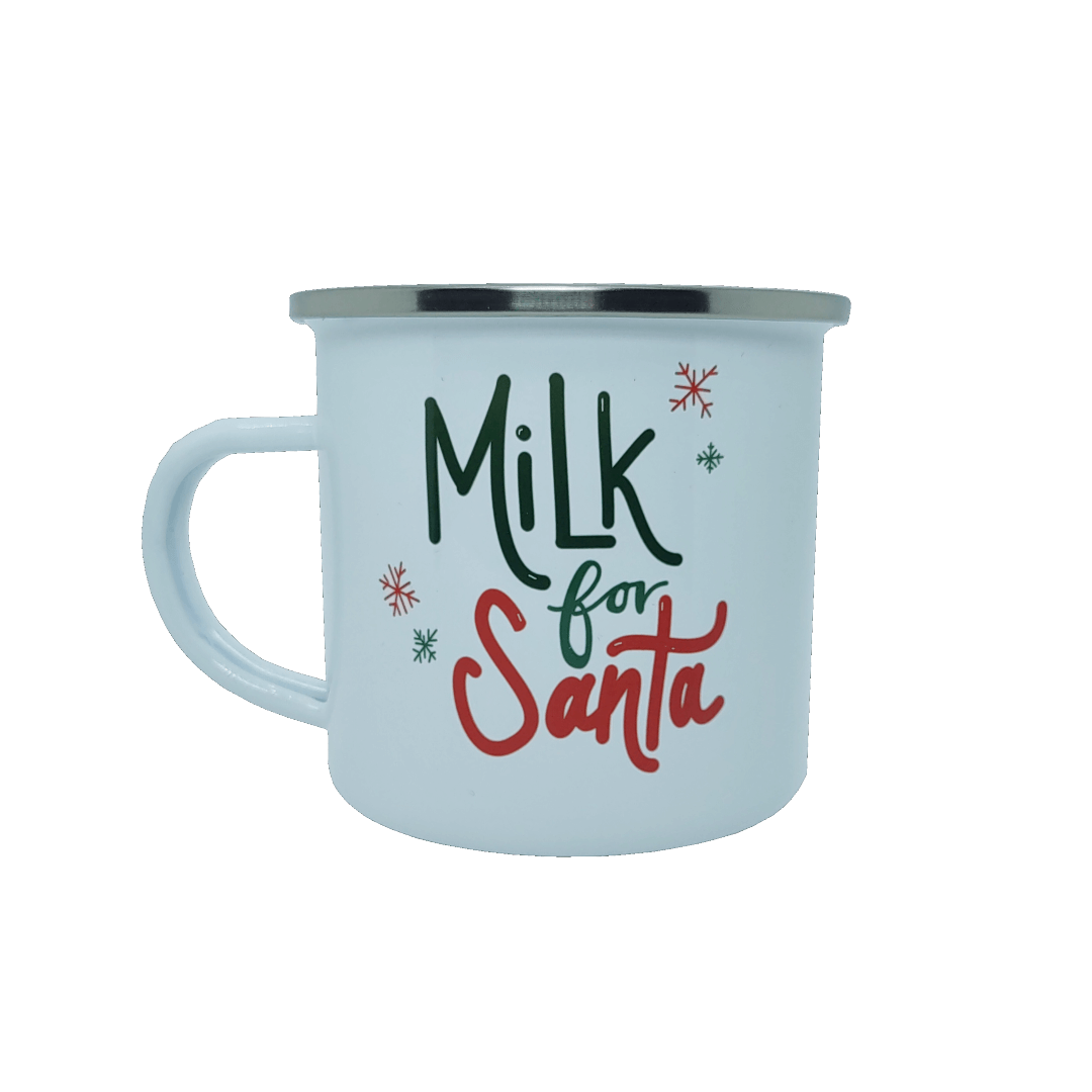 Camping Mug - Milk for Santa